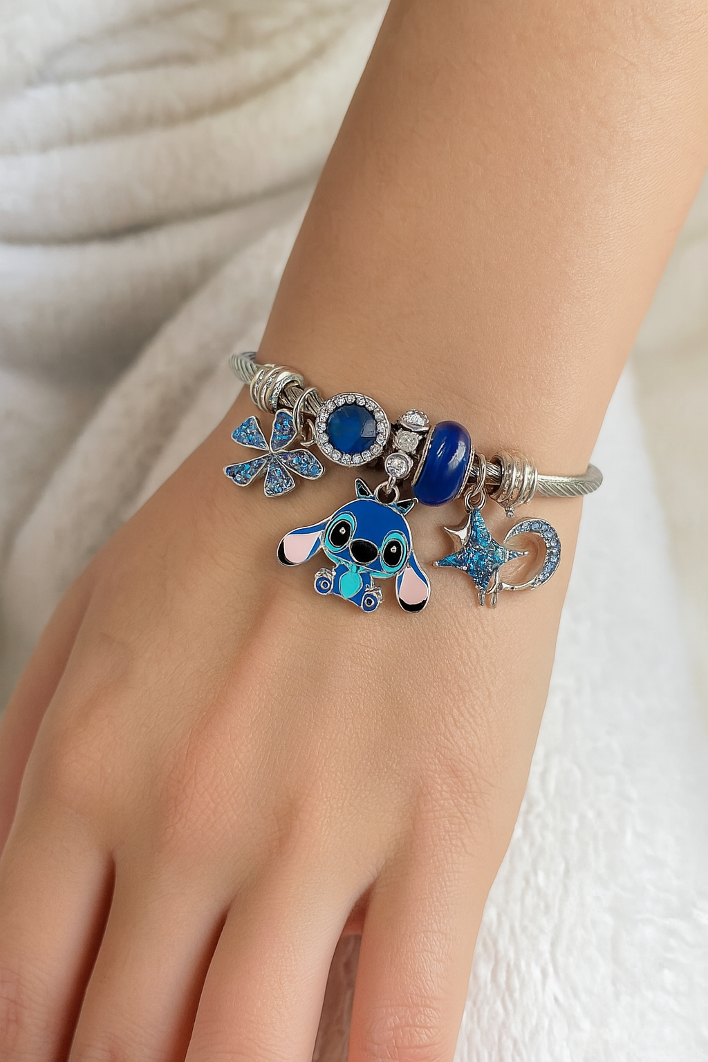 Pulsera Ajustable Tipo Pandora Stitch