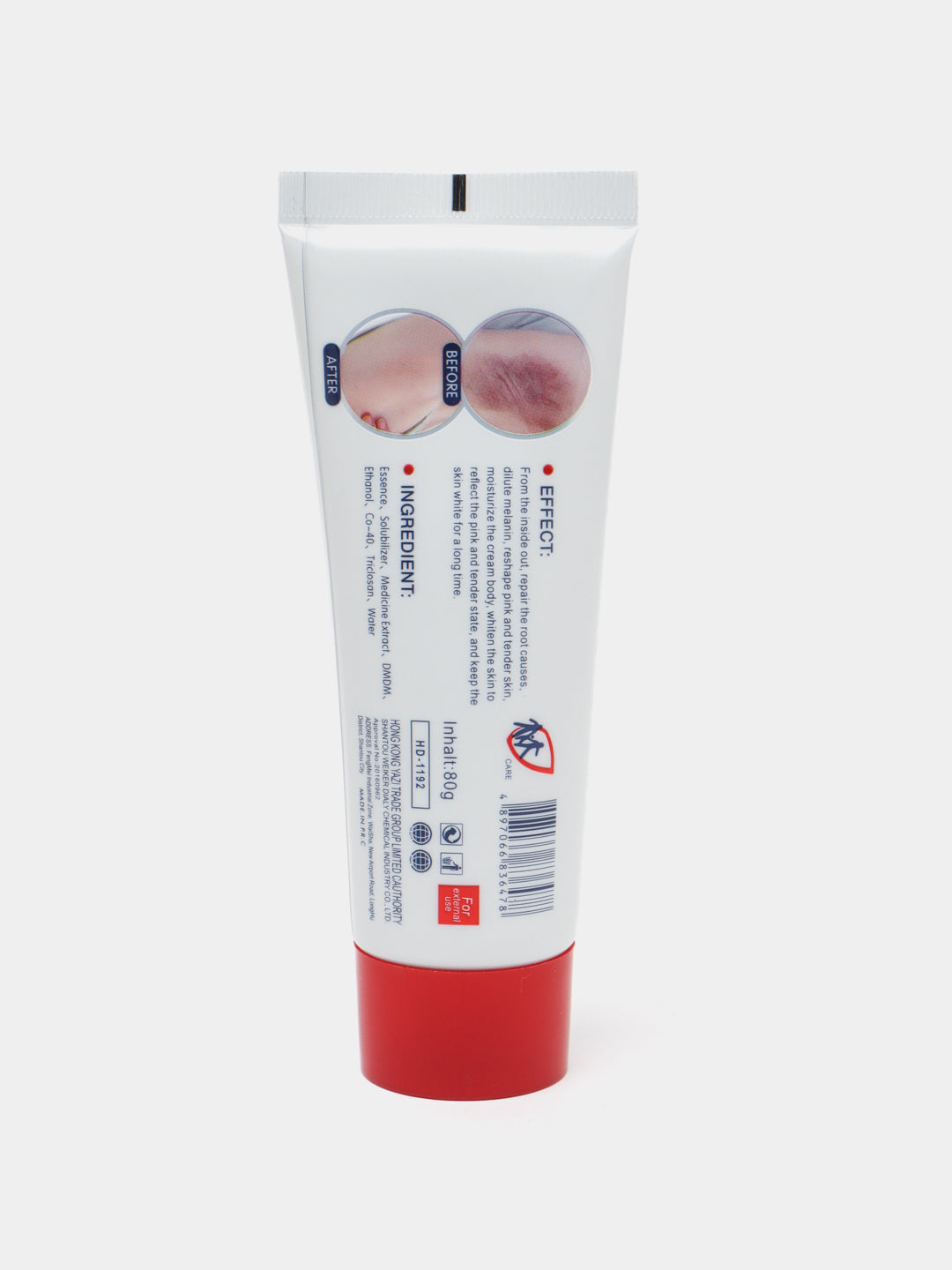 Crema aclaradora